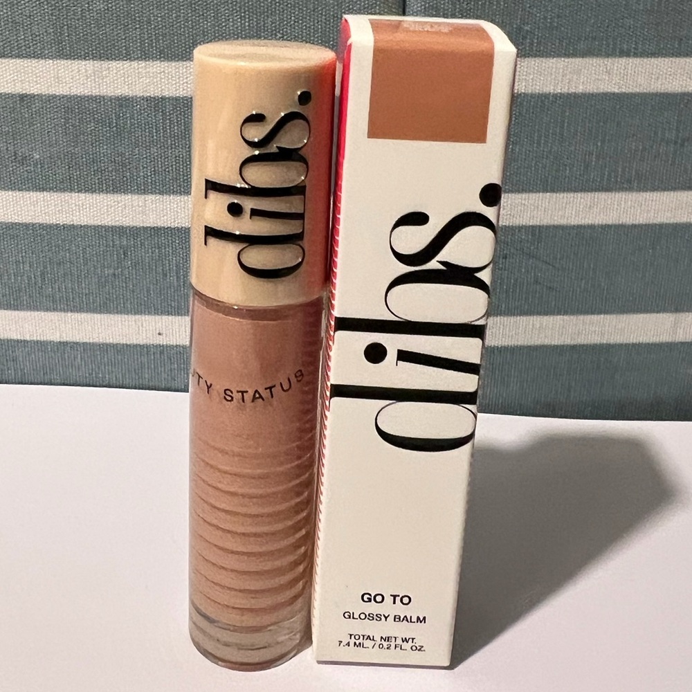 Dibs Go To Glossy Balm - Nude